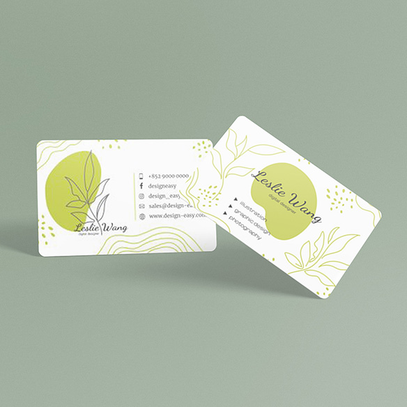 柯式白咭 白卡紙,卡片設計模板
