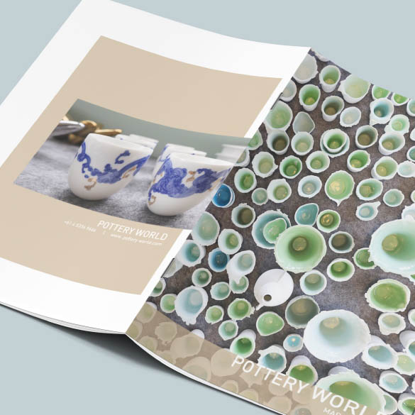 Color booklets, bound with saddle stitching, with all three booklets using saddle stitching to make them thinner.