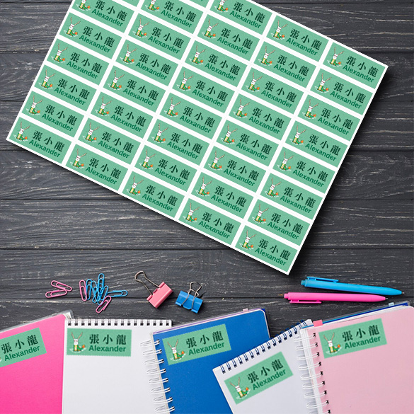 Digital stickers for small quantity printing, colorful and polygonal designs, landmark illustrations, with a very low minimum order quantity starting from 1 sheet. Suitable for gifting to friends or for small company events, low cost and allows for creative freedom.